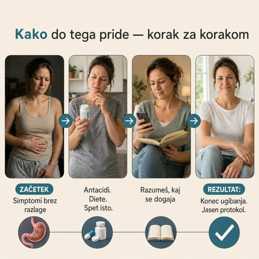 resnice in laži o želodčnih težavah